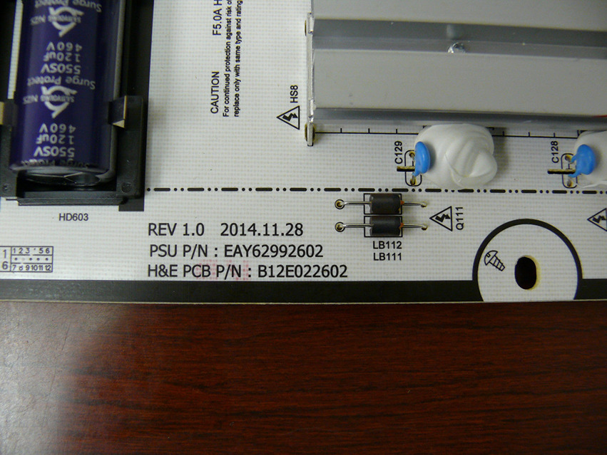 LG Electronics Power Supply Board EAY62992602